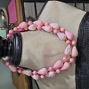 Vintage Necklace Signed Hong Kong 18inches